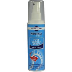 Blau-weiße Sprühflasche mit Fußgeruch-Stop-Spray von Murnauers.
